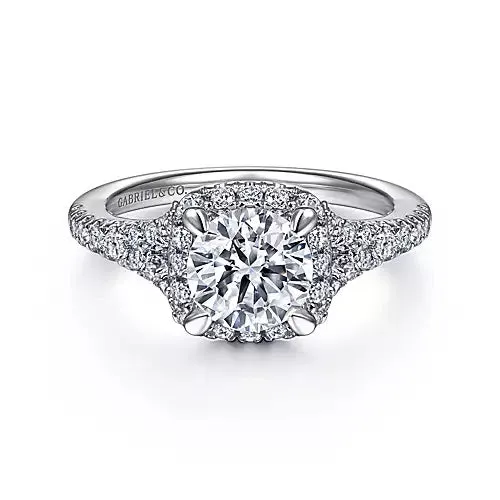 14KW Semi-Mount Diamond Engagement Ring w/ 0.67 ctw, Size 6.5