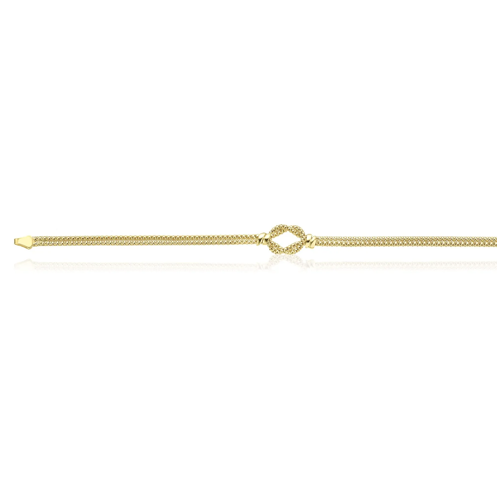 9ct Yellow Gold 19cm Fancy Link Bracelet