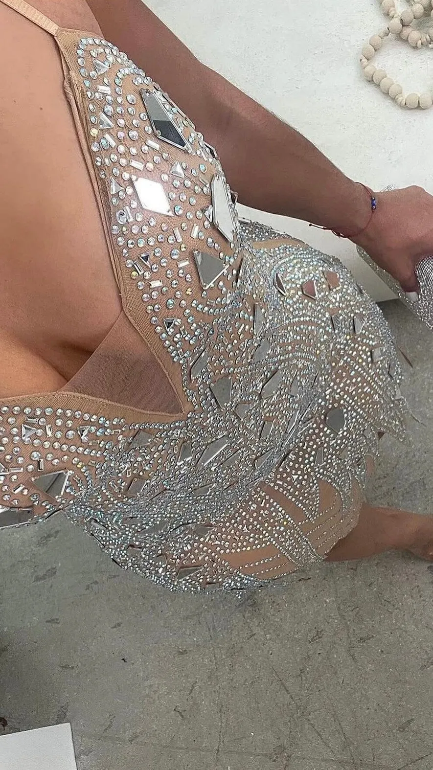 Aniyah Dress - Nude