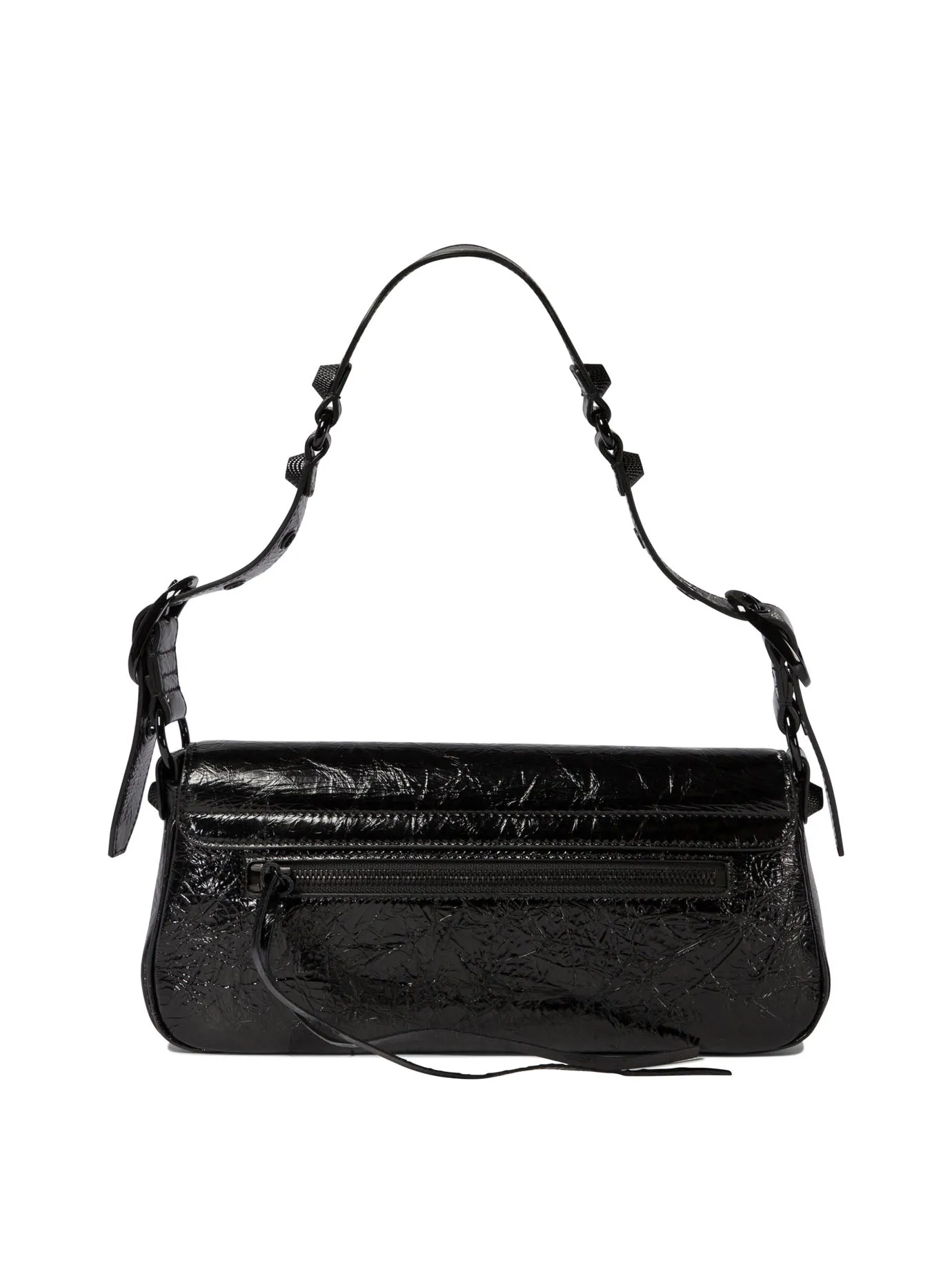 BALENCIAGA Chic Mini Lamb Leather Shoulder Bag