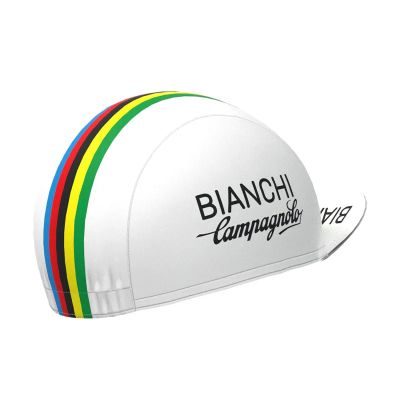 Bianchi Stripe Retro Cycling Cap