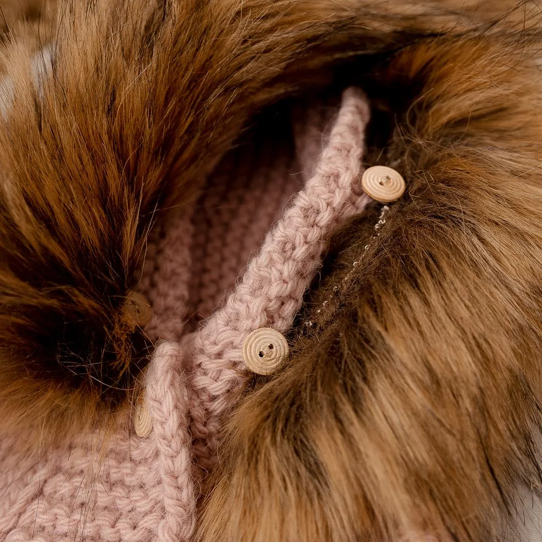 Bizzi Growin Alpaca Pram Suit - Pink