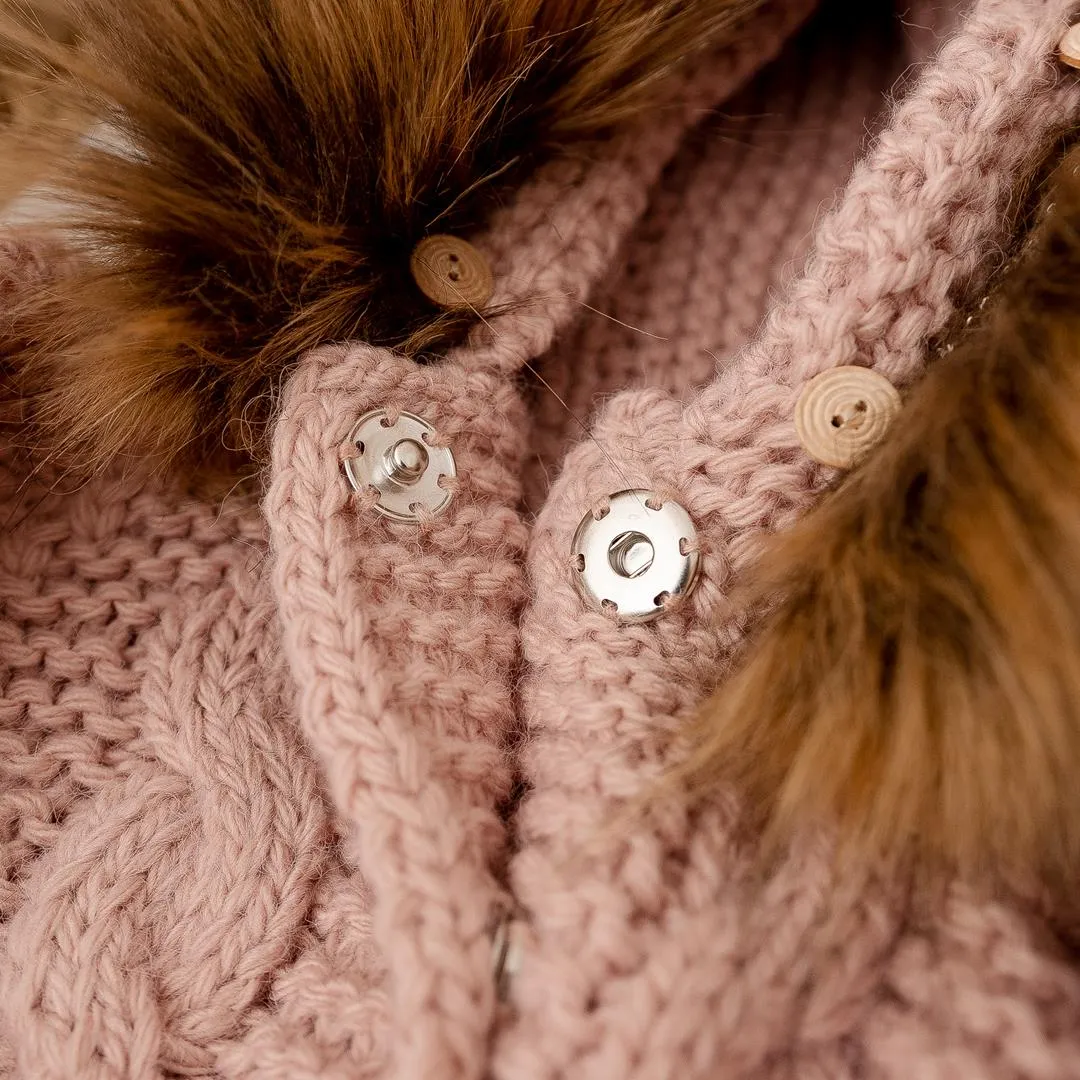 Bizzi Growin Alpaca Pram Suit - Pink