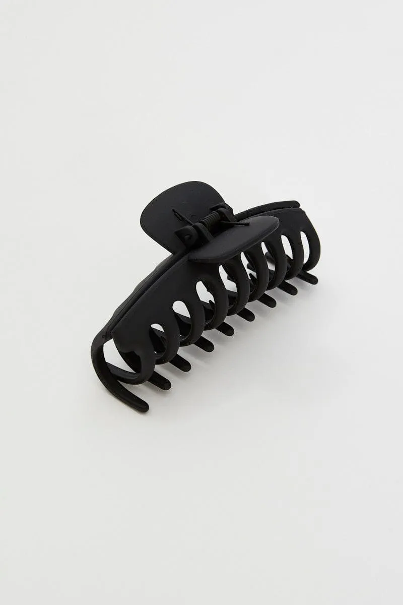 Black Classic Claw Clip