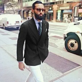 Black Linen Sport Coat