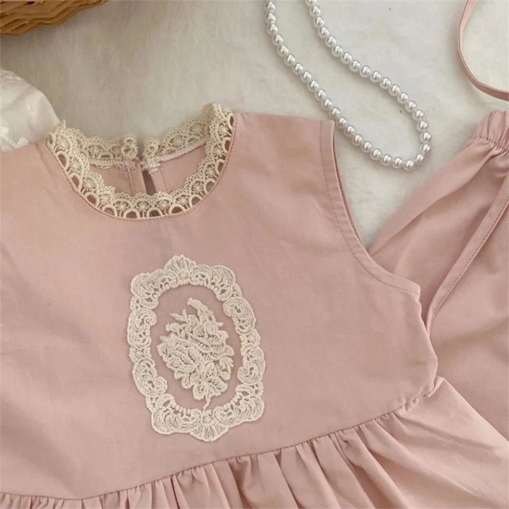 Boho Pink Penelope Top & Bottom Set