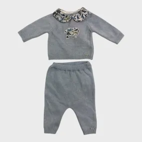Branded Blue Zoo Print Set - Newborn