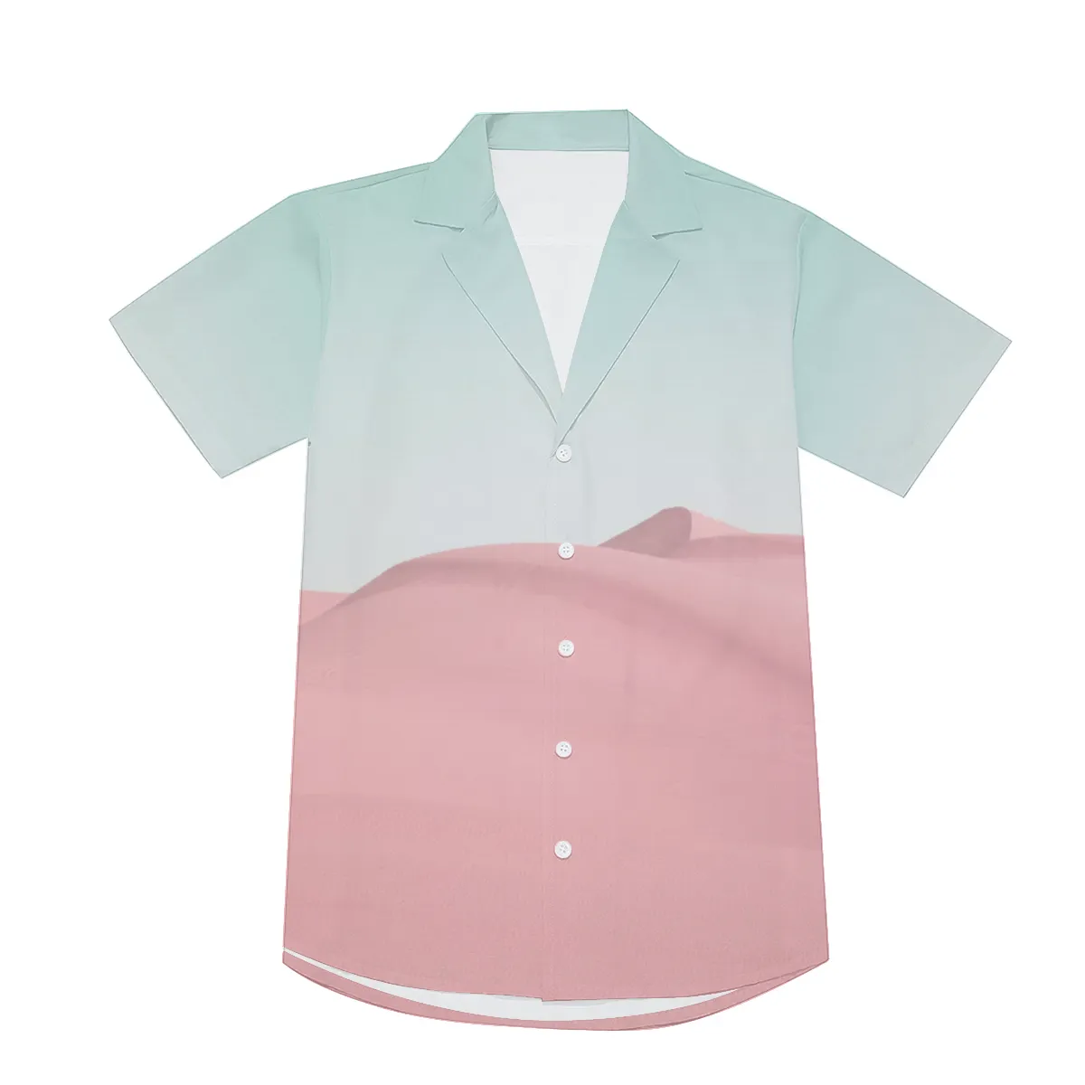 California Sand Dunes V-Neck Short Sleeve Shirt