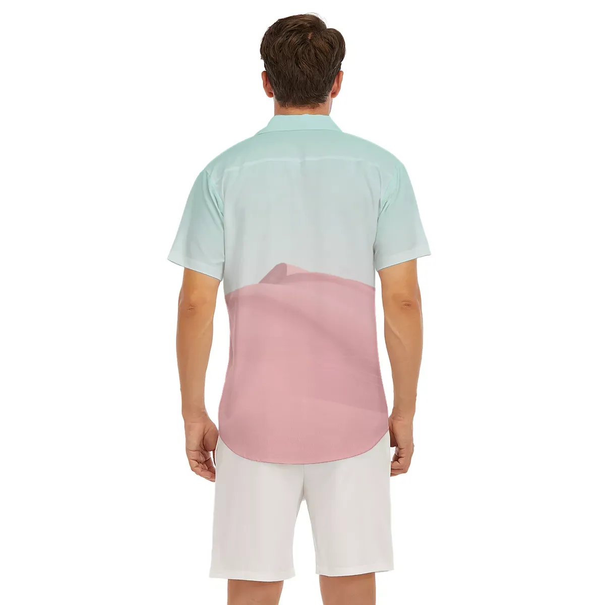 California Sand Dunes V-Neck Short Sleeve Shirt