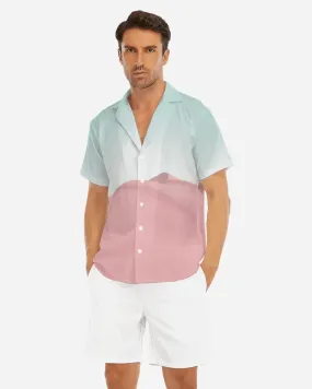 California Sand Dunes V-Neck Short Sleeve Shirt