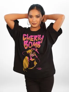 CHERRY BOMB BATGIRL: YOU DON'T STAND A CHANCE! Graphic Printed Womens Drop Shoulder T-shirt Legacy Boutiques Dhaka