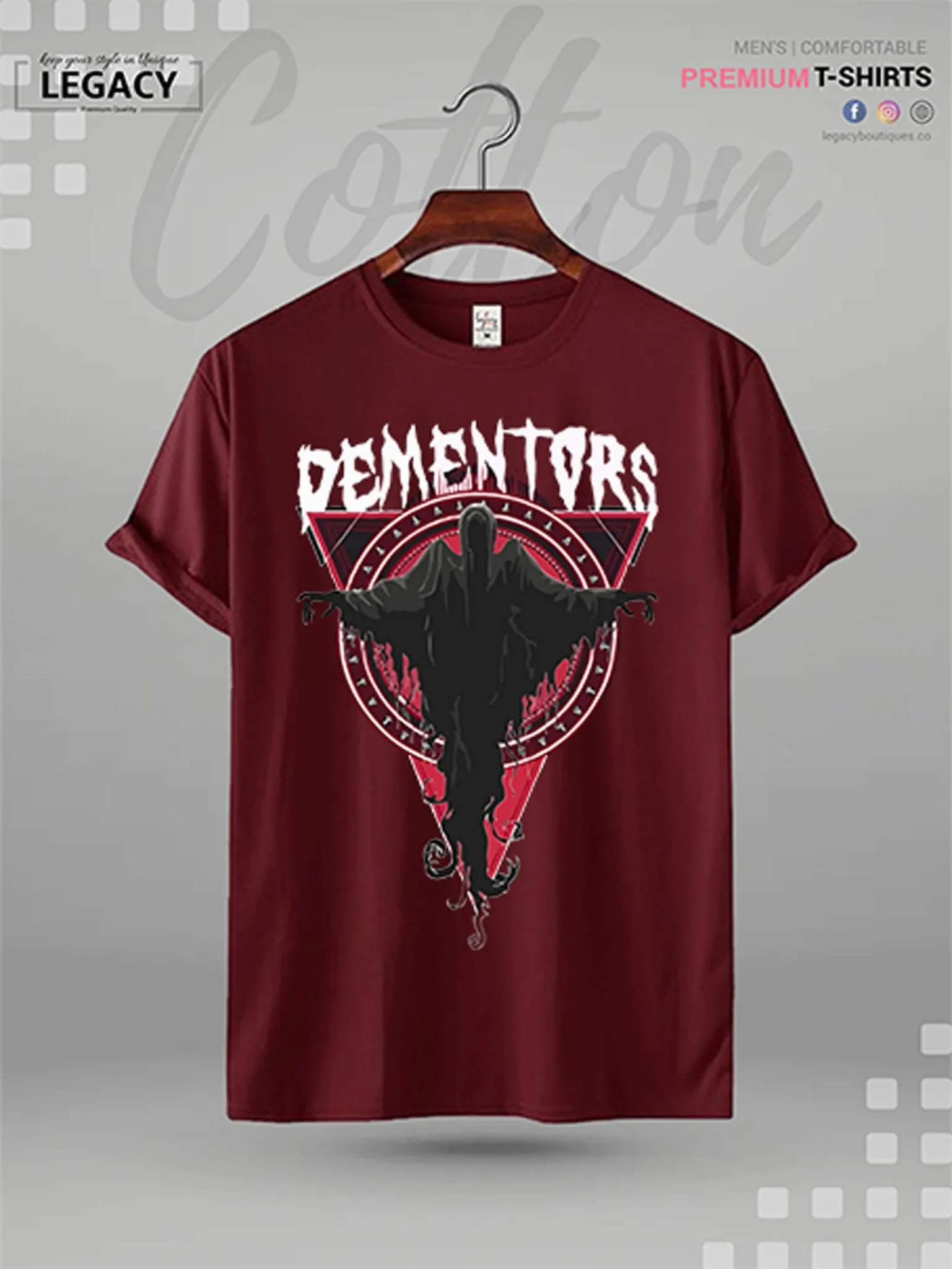 Dementors Graphic Print Men's High Quality T-Shirt In Lowest Price