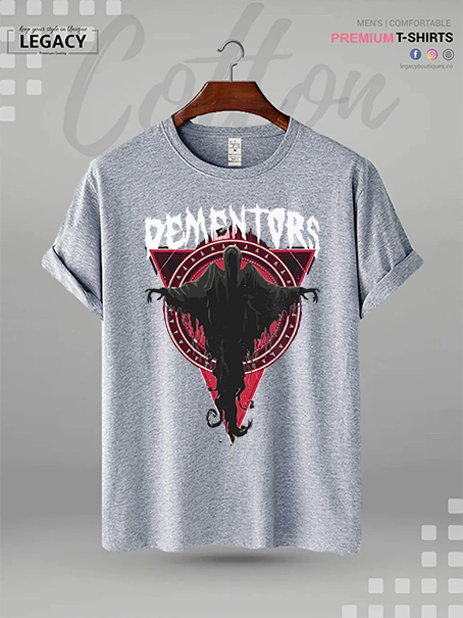 Dementors Graphic Print Men's High Quality T-Shirt In Lowest Price