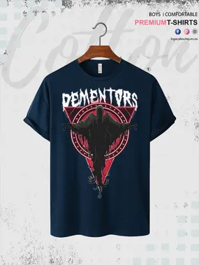 Dementors Graphic Print Men's High Quality T-Shirt In Lowest Price