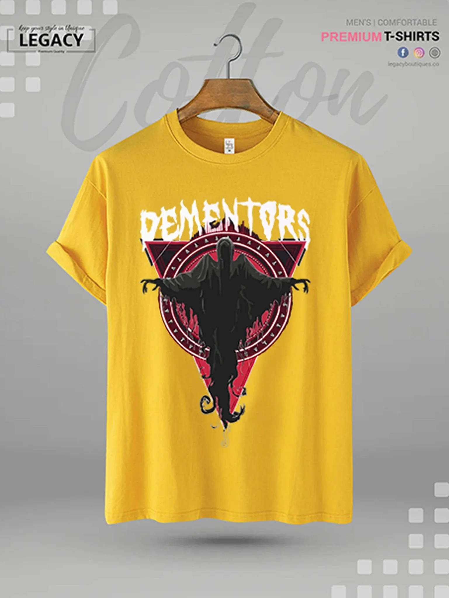 Dementors Graphic Print Men's High Quality T-Shirt In Lowest Price