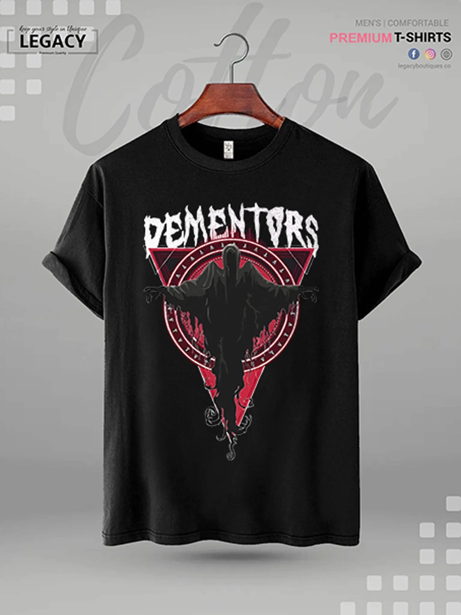 Dementors Graphic Print Men's High Quality T-Shirt In Lowest Price
