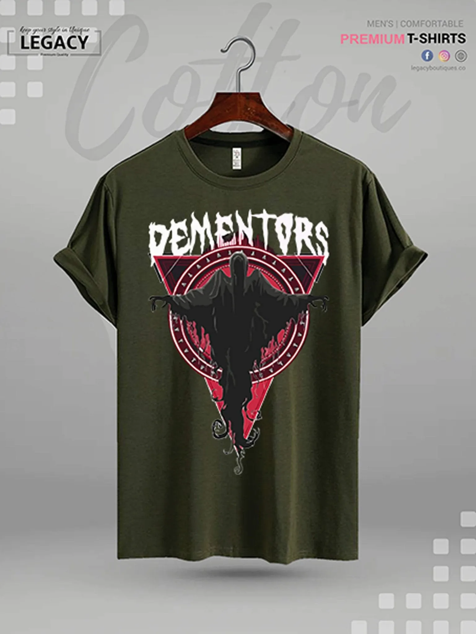 Dementors Graphic Print Men's High Quality T-Shirt In Lowest Price