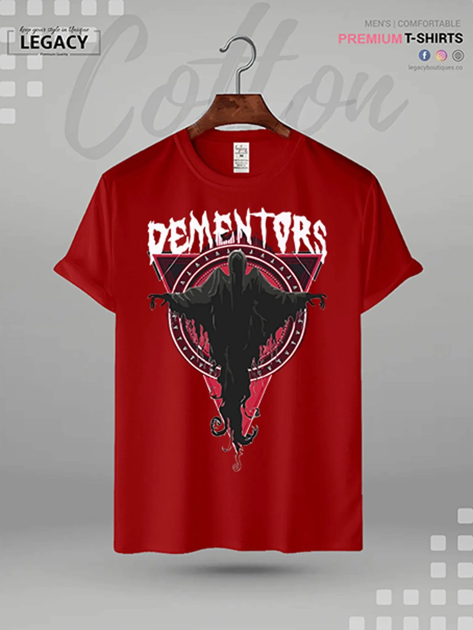 Dementors Graphic Print Men's High Quality T-Shirt In Lowest Price