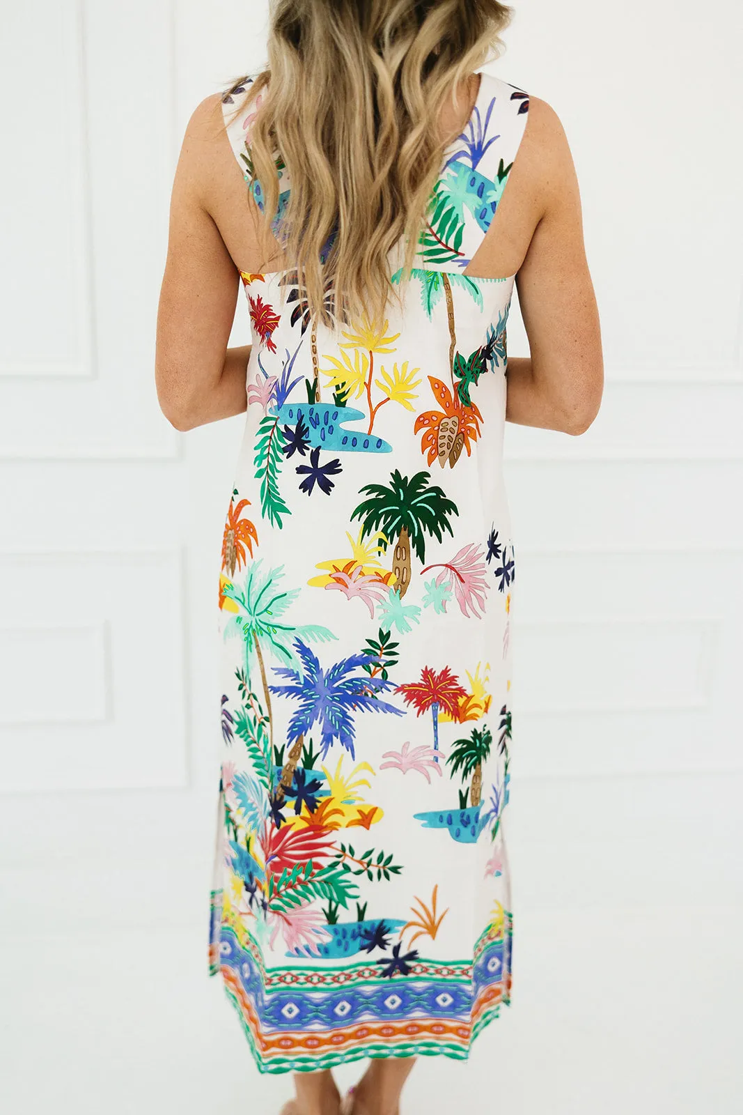 DRESS LIANA PALMERAS GRECA