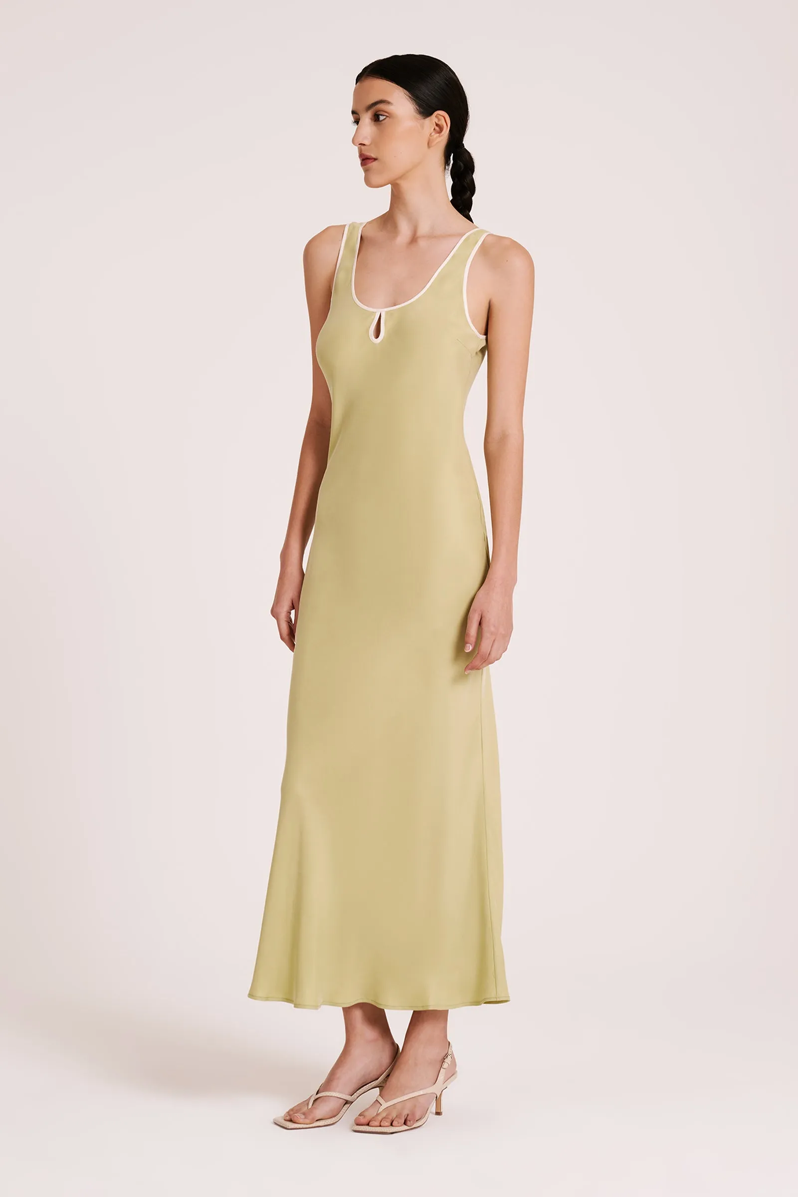 ENNI CUPRO SLIP DRESS
