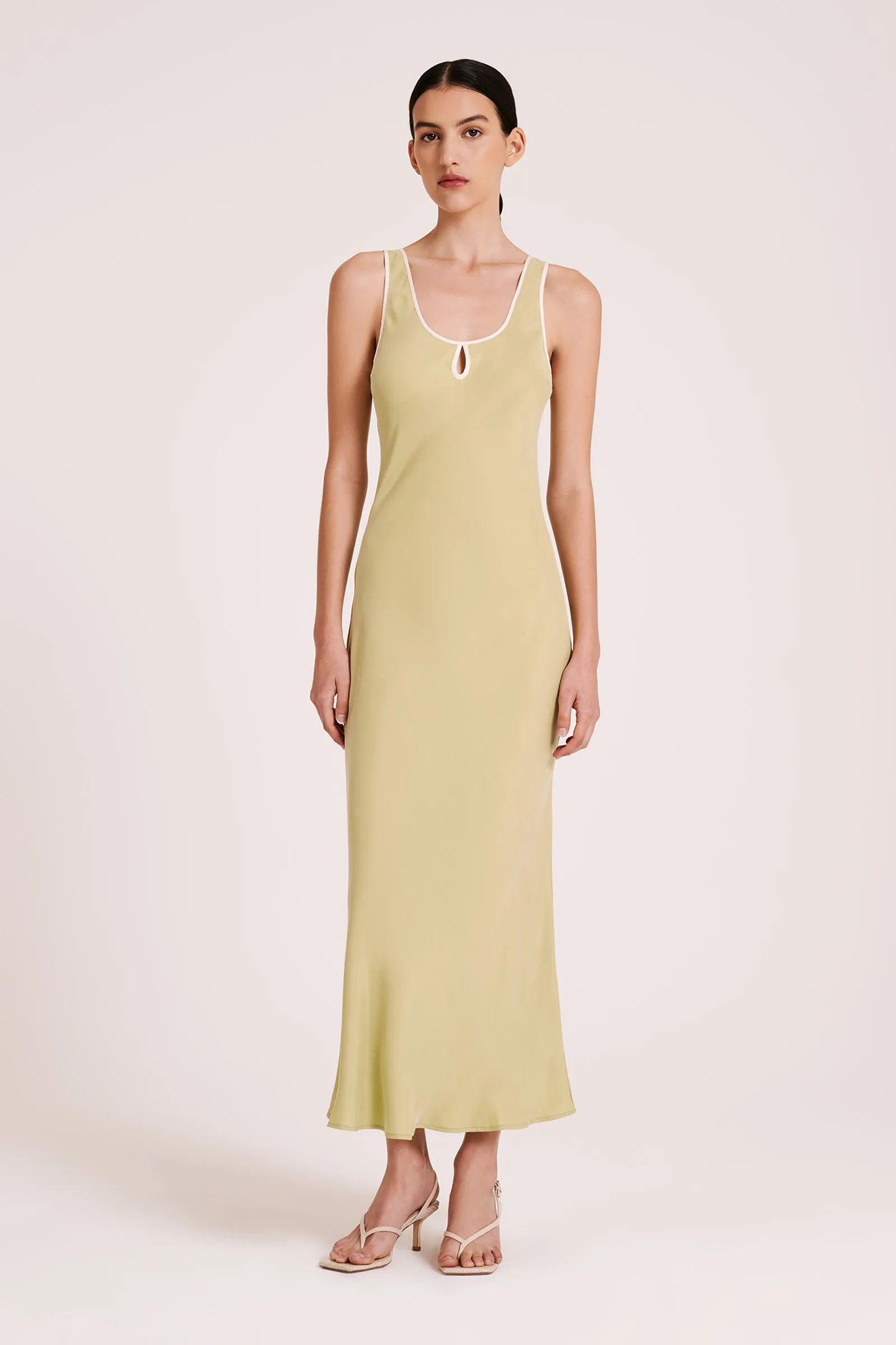 ENNI CUPRO SLIP DRESS