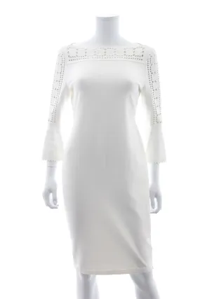 Fendi Cut-Out Stretch-Knit Dress