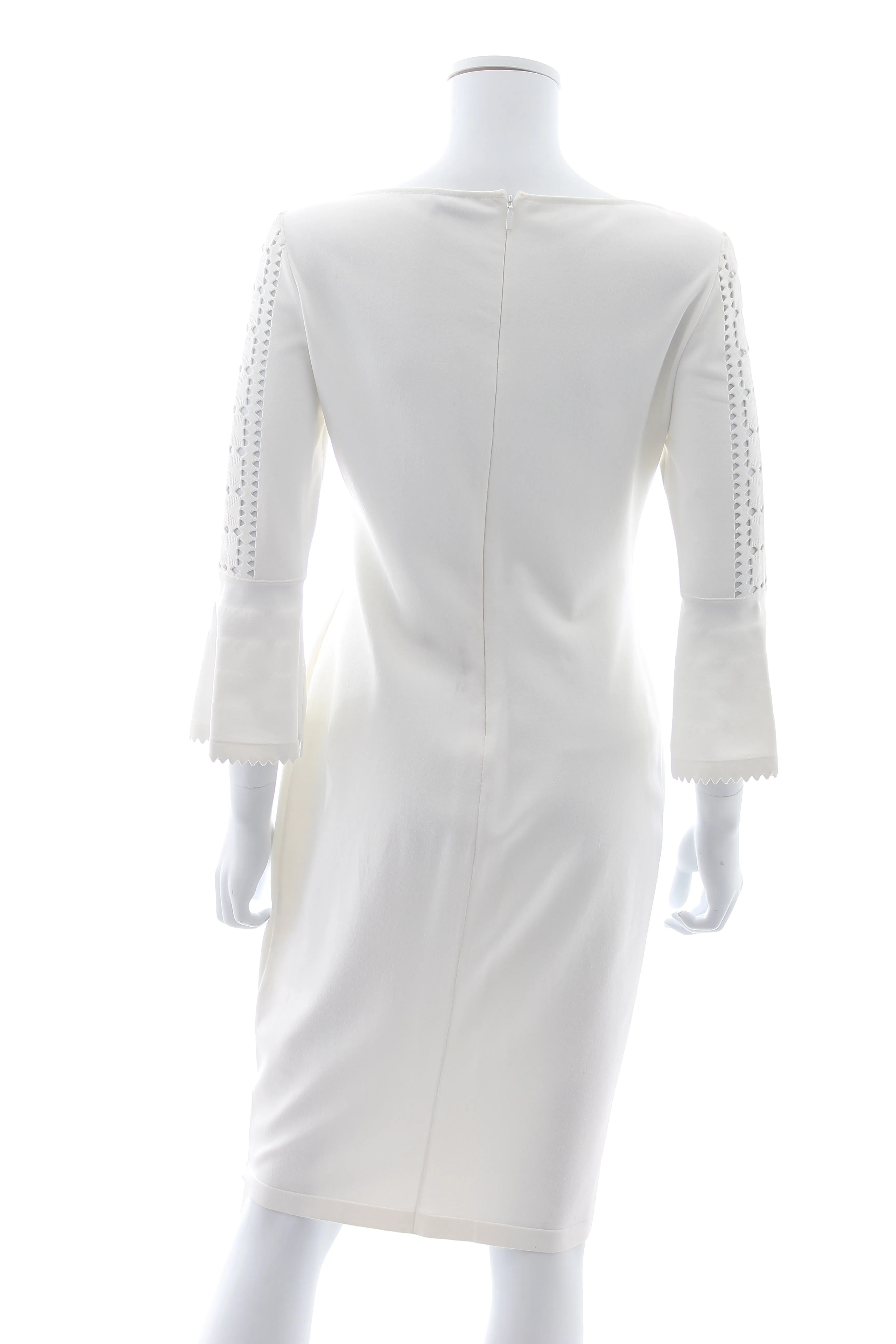 Fendi Cut-Out Stretch-Knit Dress