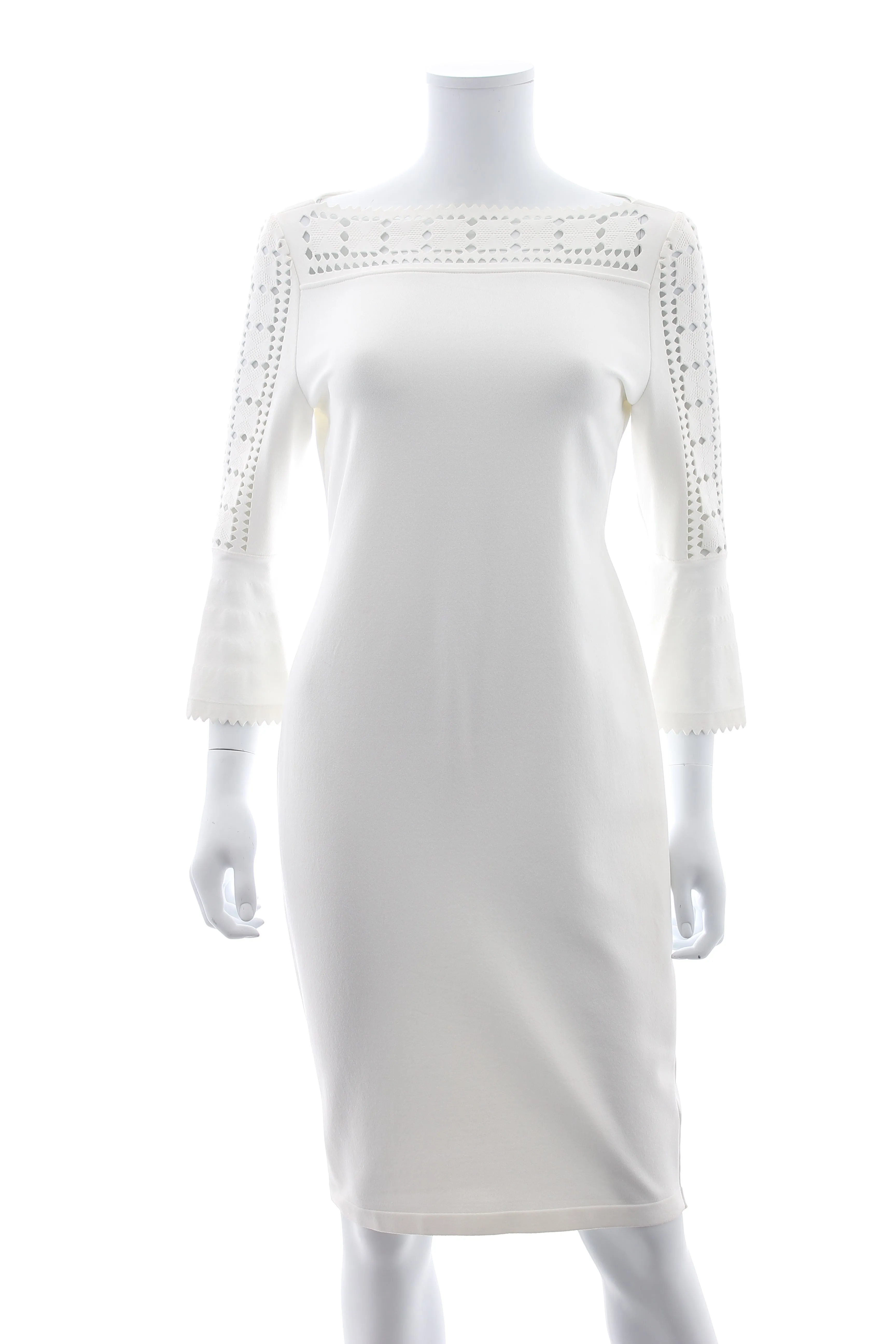 Fendi Cut-Out Stretch-Knit Dress