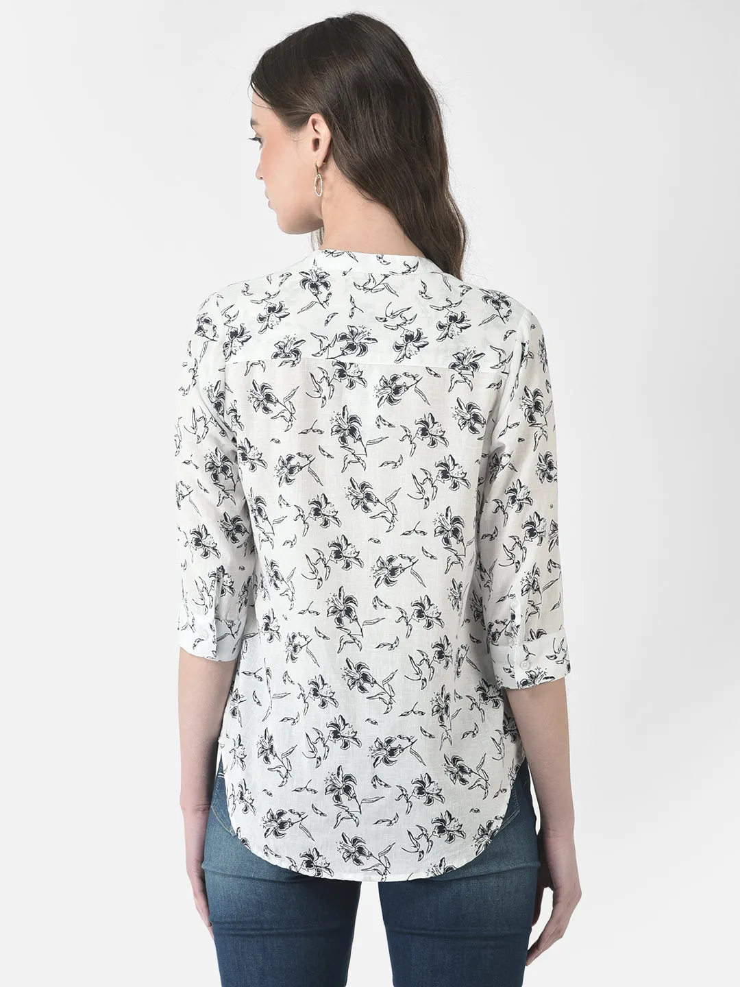 Floral Ivory Shirt