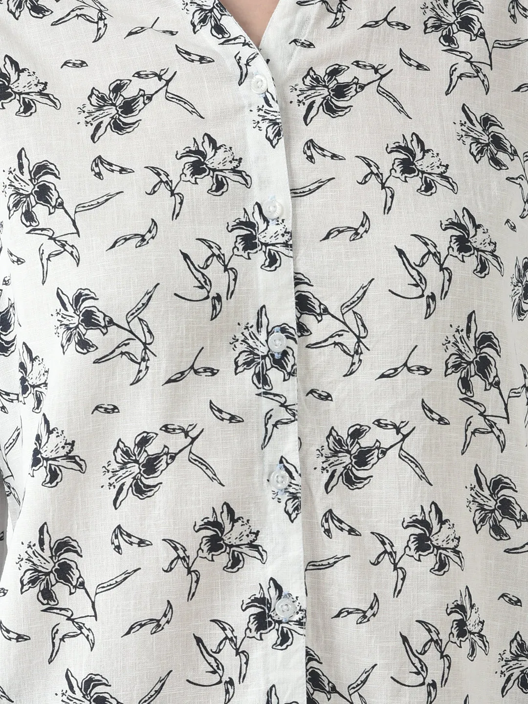 Floral Ivory Shirt