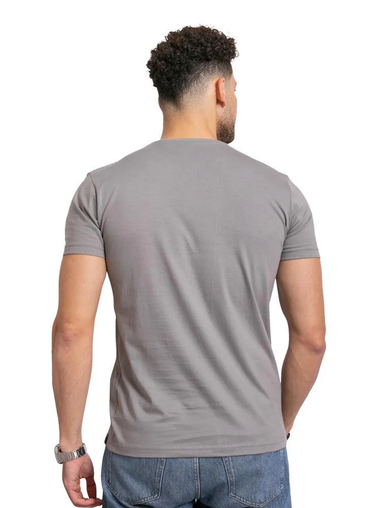Forest Grey Round T-Shirt