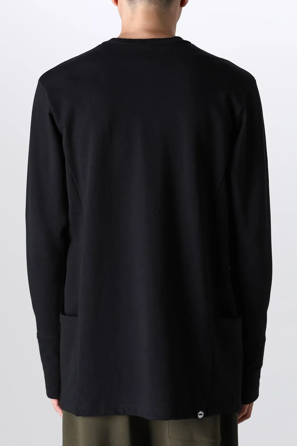 Henry Zip Up Jersey Black