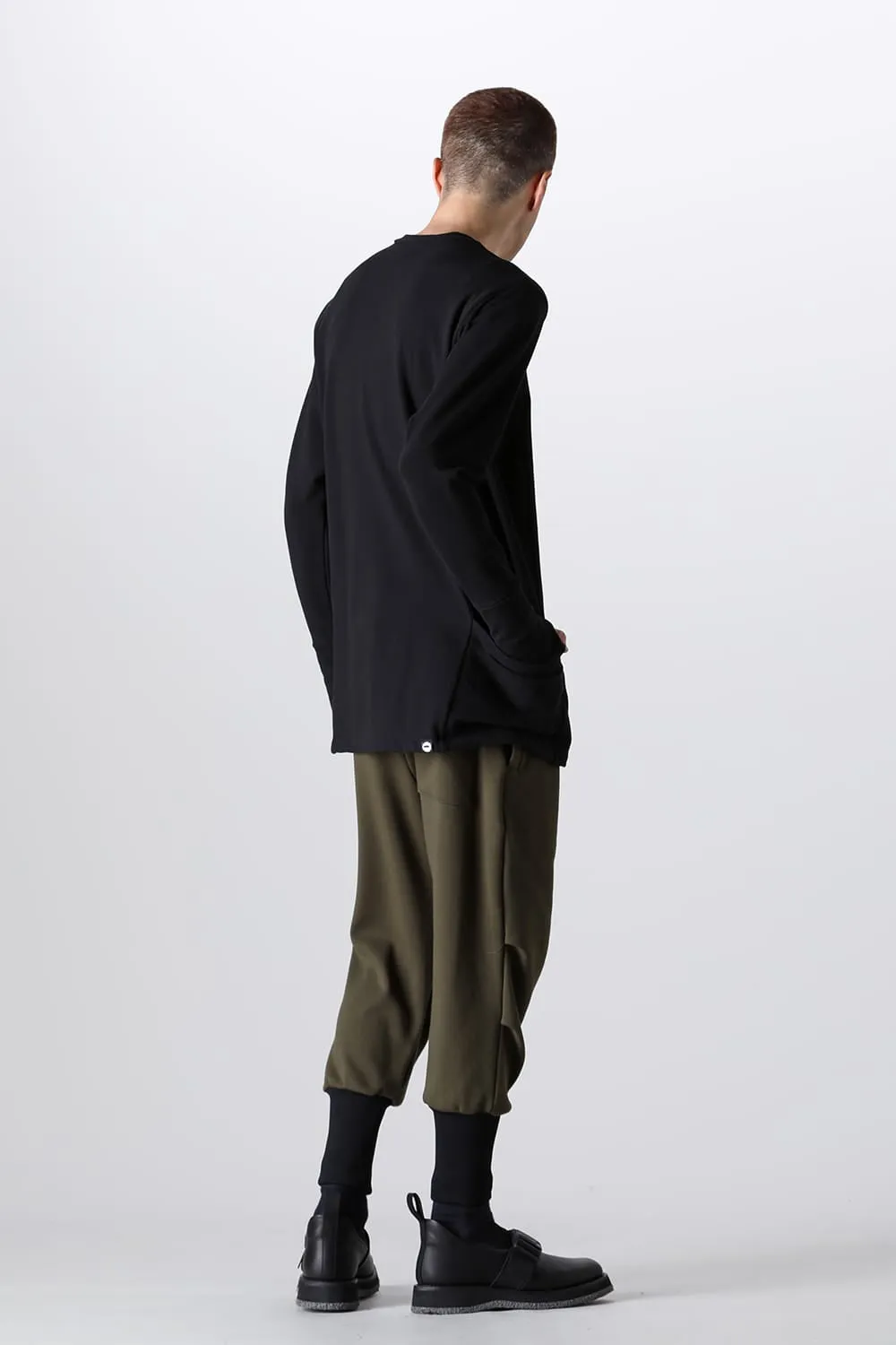 Henry Zip Up Jersey Black