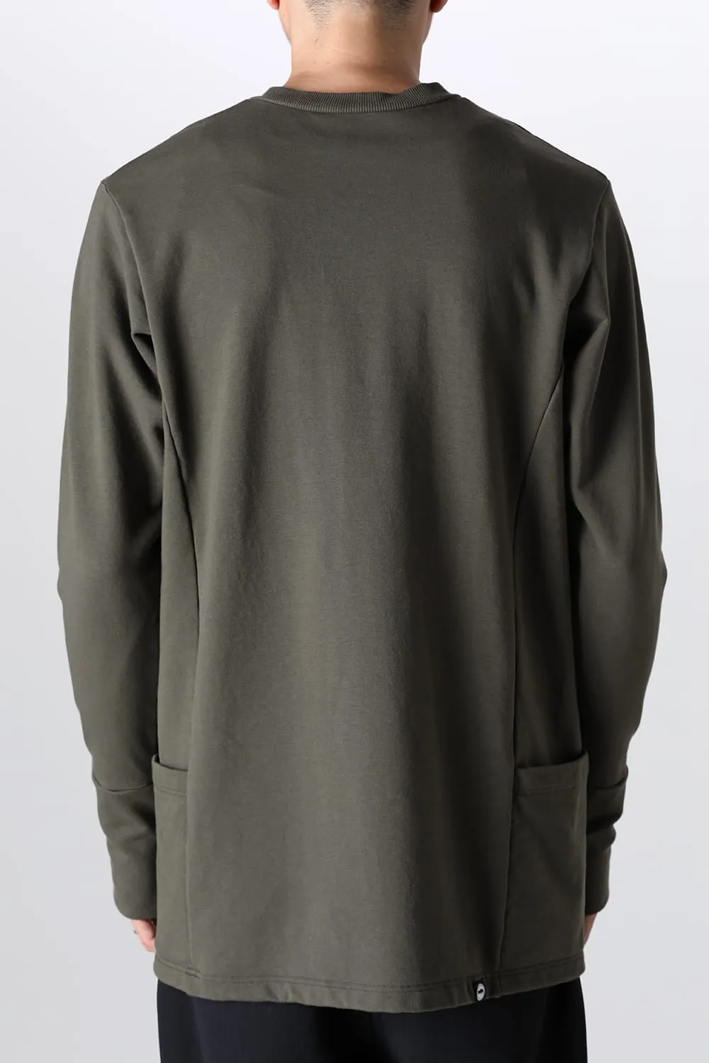 Henry Zip Up Jersey Khaki