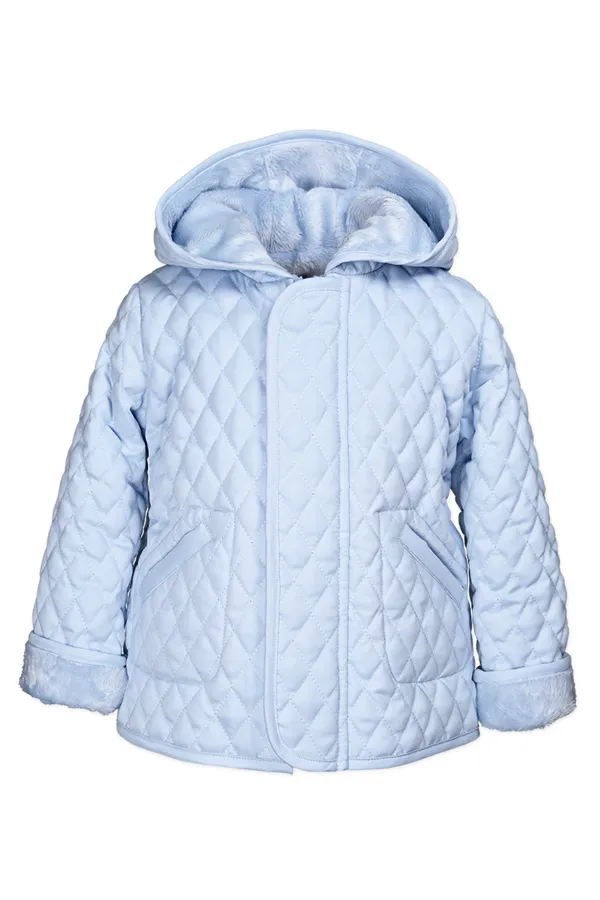 Hooded Quilted Barn Jacket - More Colors