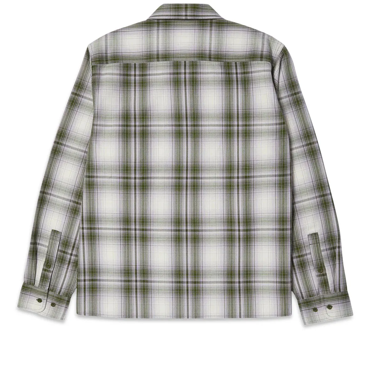HUF Fillmore Plaid Shacket Jacket - Leaf
