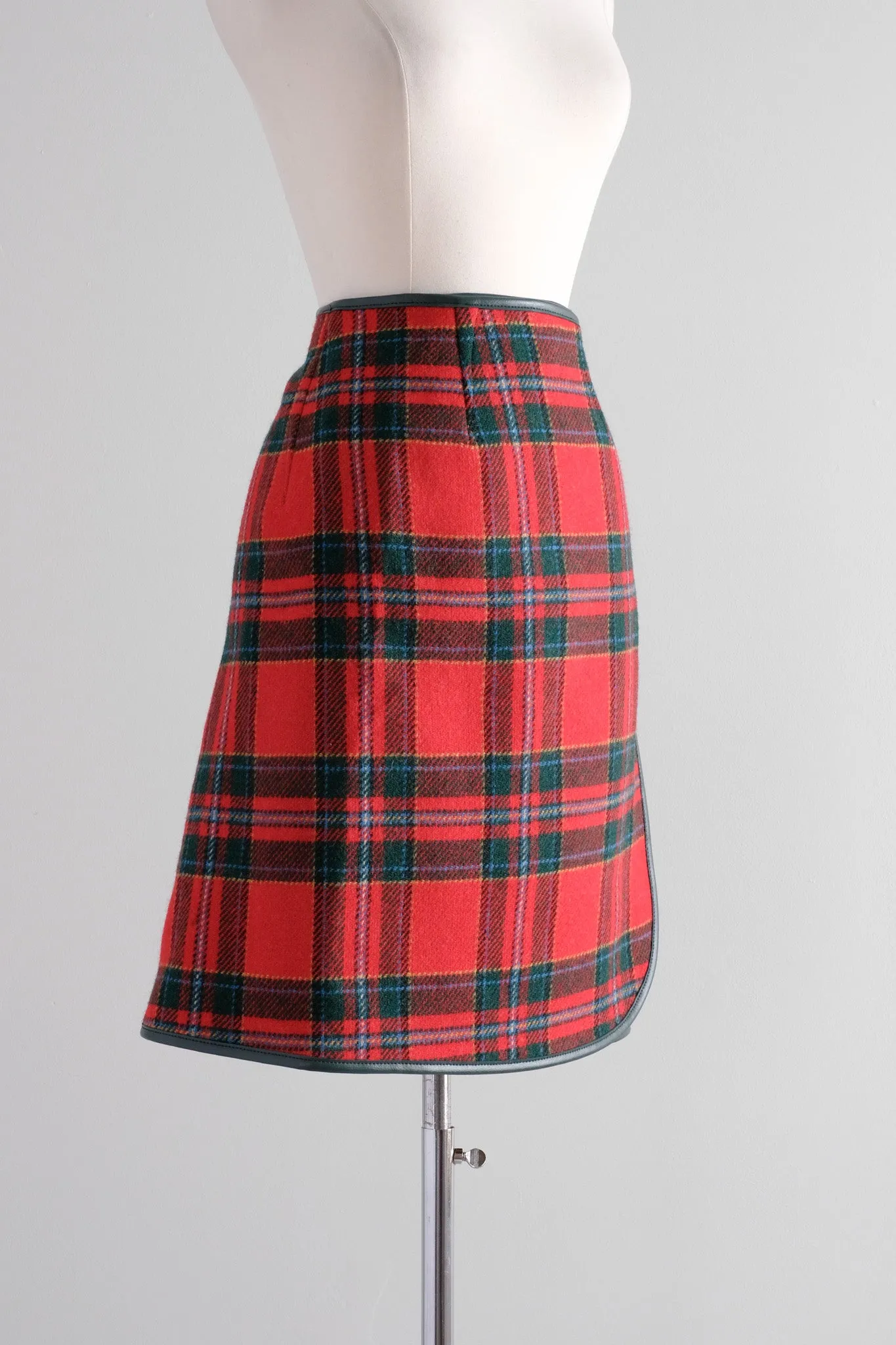 Incredible 1960's Three Piece Reversible Cape & Skirt Set / S