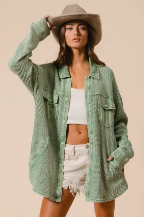 IT2371-01 | MINERAL WASHED WAFFLE THERMAL SHACKET