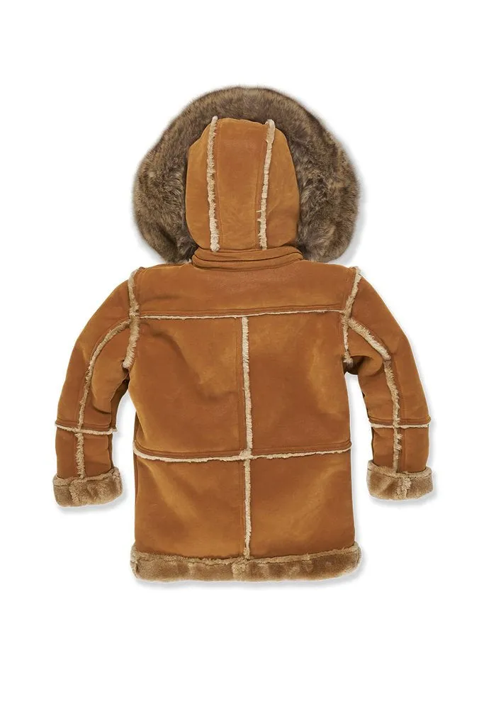 Jordan Craig - Kids Denali Shearling Jacket - Cognac - 91445K