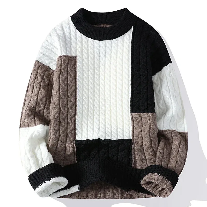 Jules & Jade™ | Men's Relaxed Color Block Jumper