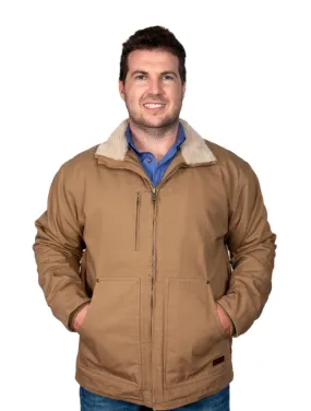Just Country Diamantina Sherpa Jacket - Khaki