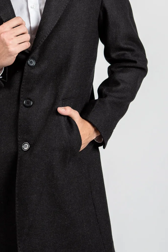 Kaban Wool Coat - Charcoal