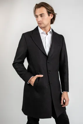 Kaban Wool Coat - Charcoal