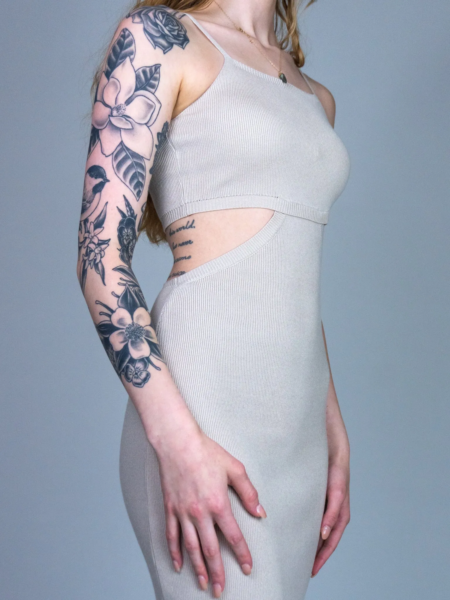 Knit Cut Out Dress