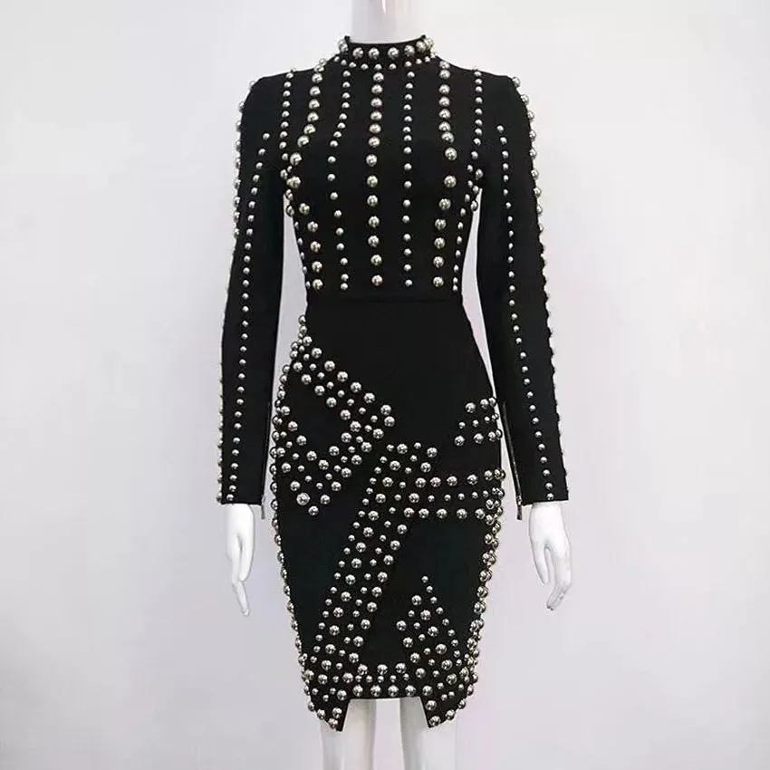 Knit Studded dress