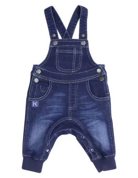 KORANGO Tiger Denim Knit Overall in Dark