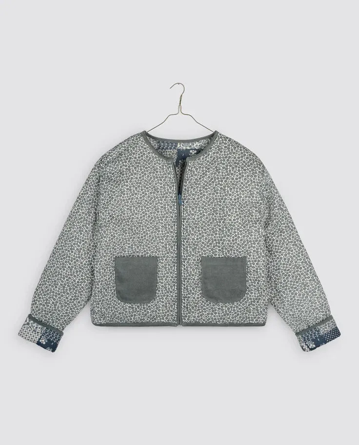 Ladies JoJo Coat - Patchwork Print Floral
