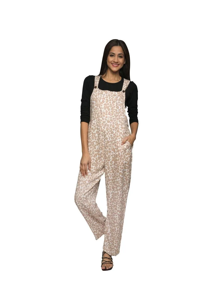 Leopard Print Overall