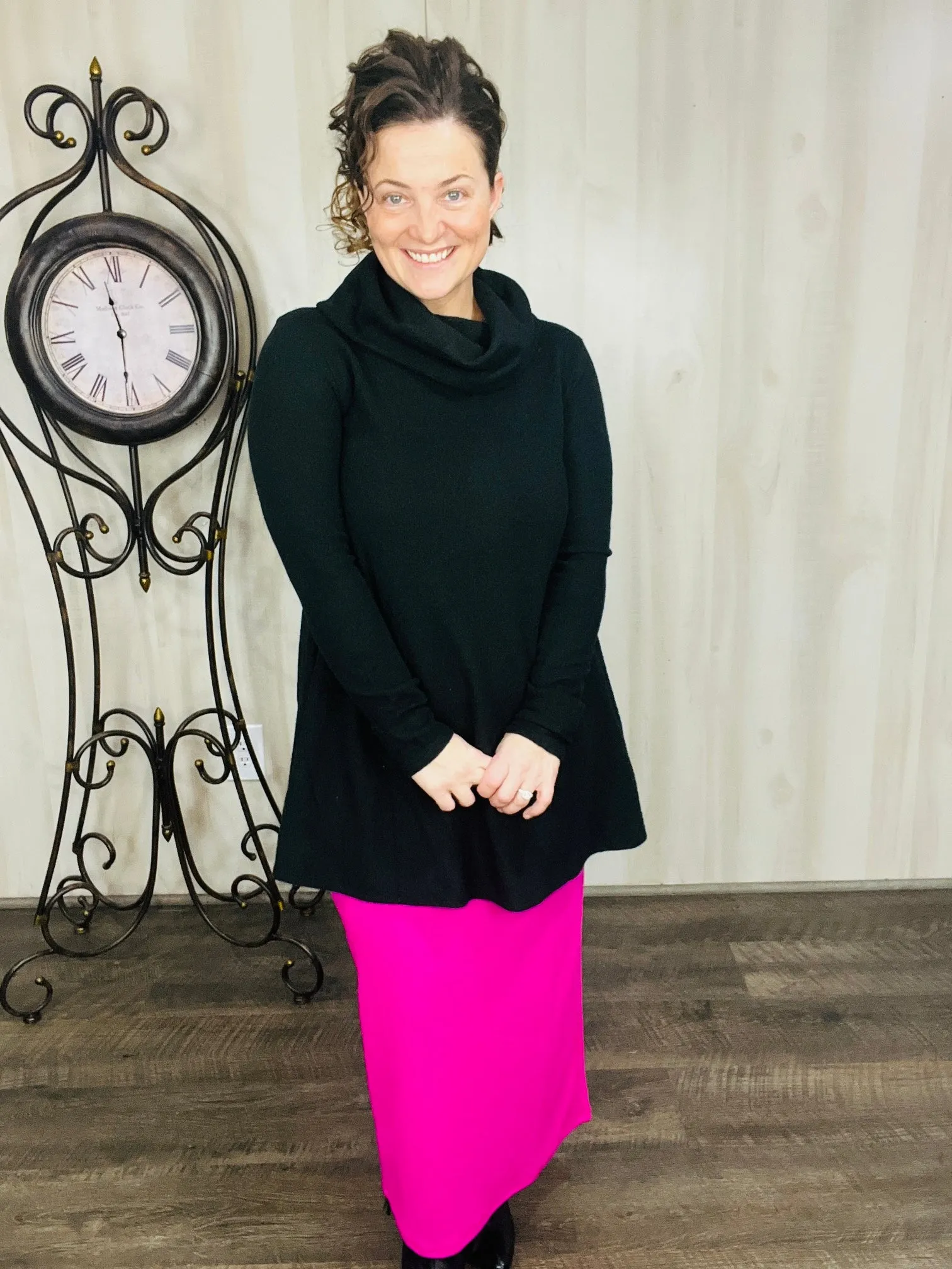 Lisa Cowl Neckline Top