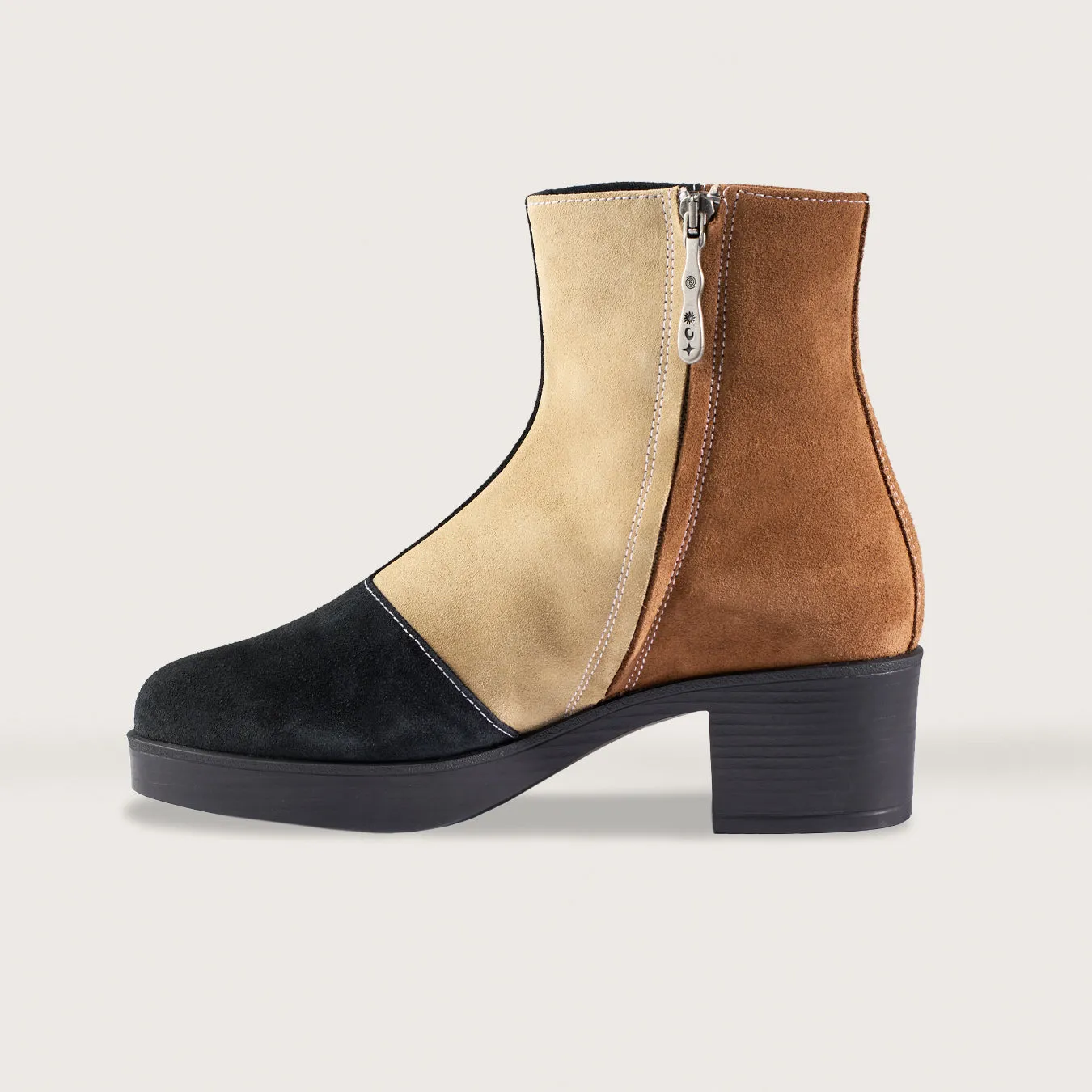 Luna in Quartz Tan/Obsidian Black/Goldstone Brown